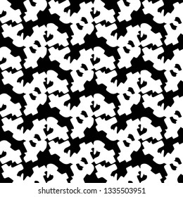 Abstract vector monochrome background. Halftone illustration pattern