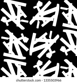 Abstract vector monochrome background. Halftone illustration pattern