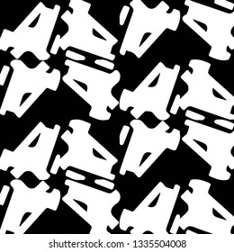 Abstract vector monochrome background. Halftone illustration pattern