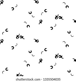 Abstract vector monochrome background. Halftone illustration pattern
