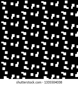 Abstract vector monochrome background. Halftone illustration pattern