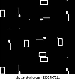 Abstract vector monochrome background. Halftone illustration pattern