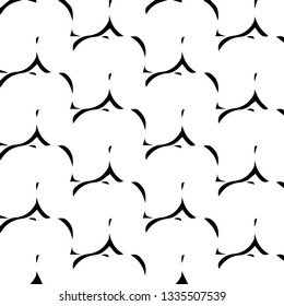 Abstract vector monochrome background. Halftone illustration pattern