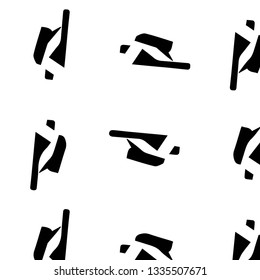 Abstract vector monochrome background. Halftone illustration pattern