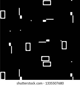 Abstract vector monochrome background. Halftone illustration pattern