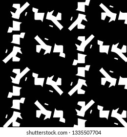 Abstract vector monochrome background. Halftone illustration pattern