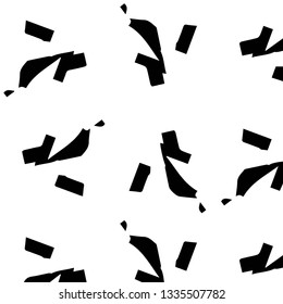 Abstract vector monochrome background. Halftone illustration pattern