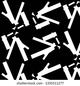 Abstract vector monochrome background. Halftone illustration pattern