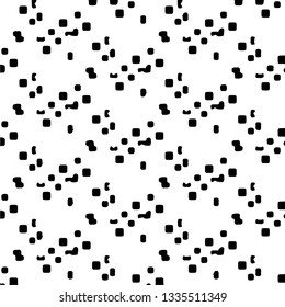 Abstract vector monochrome background. Halftone illustration pattern