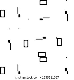 Abstract vector monochrome background. Halftone illustration pattern