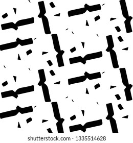 Abstract vector monochrome background. Halftone illustration pattern