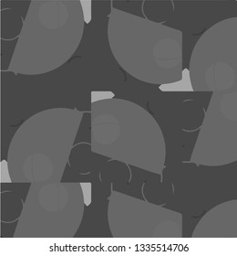 Abstract vector monochrome background. Halftone illustration pattern