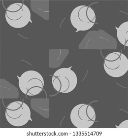 Abstract vector monochrome background. Halftone illustration pattern