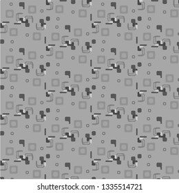 Abstract vector monochrome background. Halftone illustration pattern