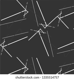 Abstract vector monochrome background. Halftone illustration pattern