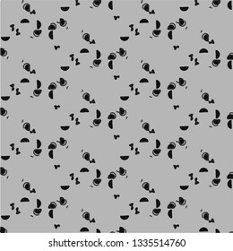 Abstract vector monochrome background. Halftone illustration pattern