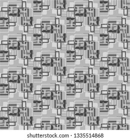 Abstract vector monochrome background. Halftone illustration pattern