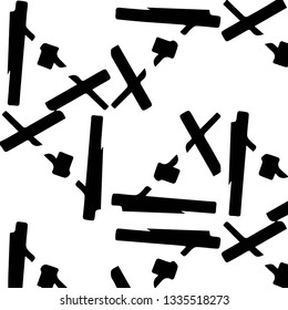 Abstract vector monochrome background. Halftone illustration pattern