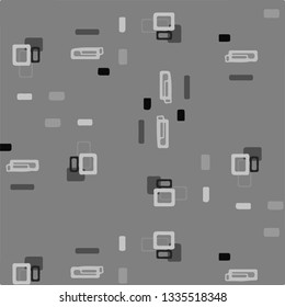 Abstract vector monochrome background. Halftone illustration pattern