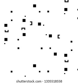 Abstract vector monochrome background. Halftone illustration pattern