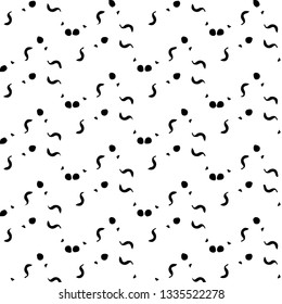 Abstract vector monochrome background. Halftone illustration pattern