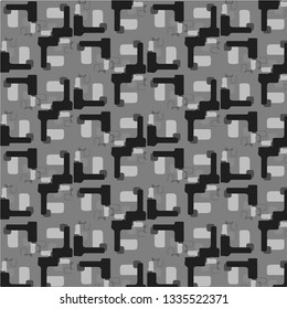 Abstract vector monochrome background. Halftone illustration pattern