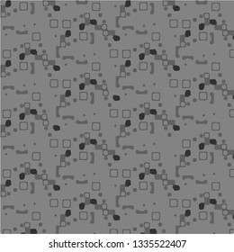 Abstract vector monochrome background. Halftone illustration pattern