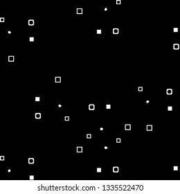 Abstract vector monochrome background. Halftone illustration pattern