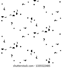 Abstract vector monochrome background. Halftone illustration pattern