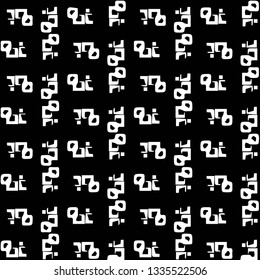 Abstract vector monochrome background. Halftone illustration pattern