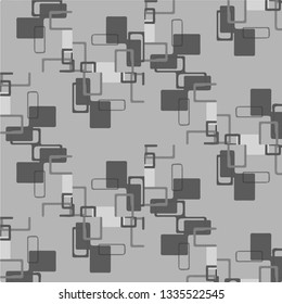 Abstract vector monochrome background. Halftone illustration pattern