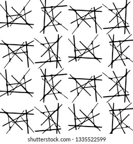 Abstract vector monochrome background. Halftone illustration pattern