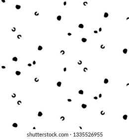 Abstract vector monochrome background. Halftone illustration pattern