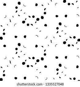 Abstract vector monochrome background. Halftone illustration pattern