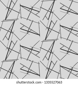 Abstract vector monochrome background. Halftone illustration pattern