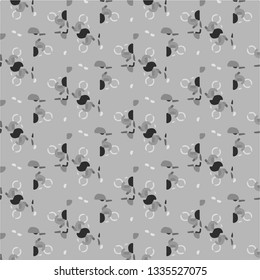 Abstract vector monochrome background. Halftone illustration pattern