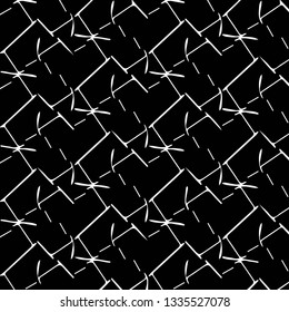 Abstract vector monochrome background. Halftone illustration pattern