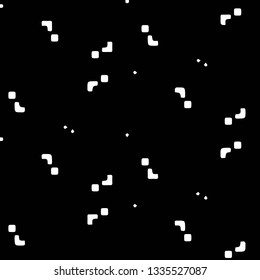 Abstract vector monochrome background. Halftone illustration pattern