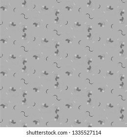 Abstract vector monochrome background. Halftone illustration pattern