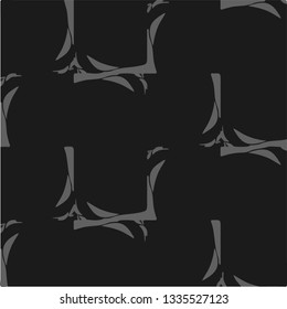 Abstract vector monochrome background. Halftone illustration pattern