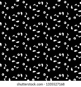 Abstract vector monochrome background. Halftone illustration pattern