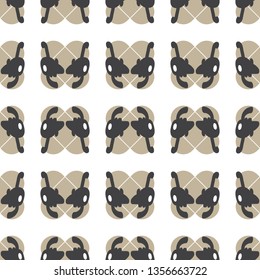 Abstract vector monochrome background. Halftone illustration pattern