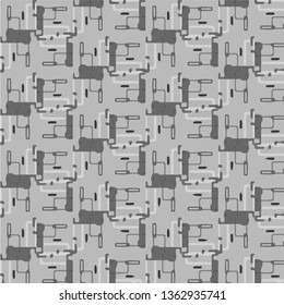 Abstract vector monochrome background. Halftone illustration pattern