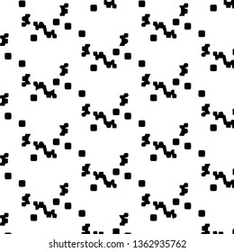 Abstract vector monochrome background. Halftone illustration pattern