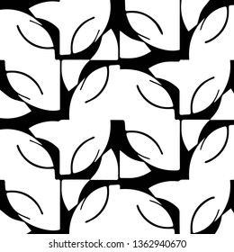 Abstract vector monochrome background. Halftone illustration pattern