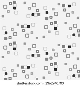 Abstract vector monochrome background. Halftone illustration pattern