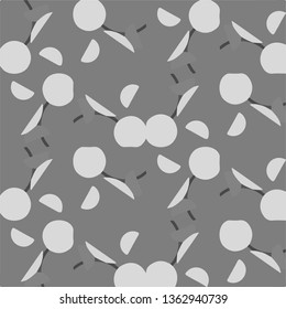 Abstract vector monochrome background. Halftone illustration pattern