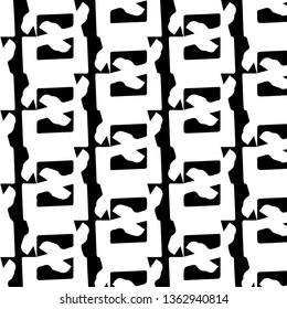 Abstract vector monochrome background. Halftone illustration pattern