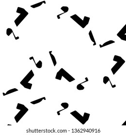 Abstract vector monochrome background. Halftone illustration pattern