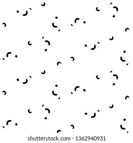 Abstract vector monochrome background. Halftone illustration pattern